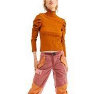 Free People Ela Turtleneck Long Sleeve Top